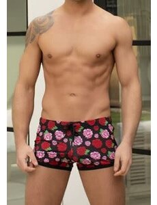 ANDREW CHRISTIAN ANDREW CHRISTIAN FLORAL MESH SHORTS