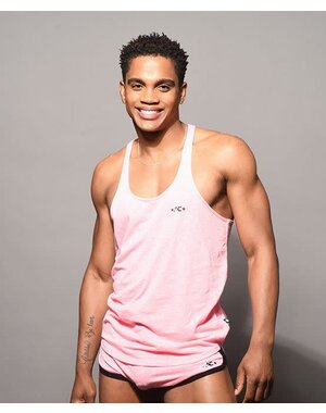 ANDREW CHRISTIAN ANDREW CHRISTIAN COTTON CANDY TANK