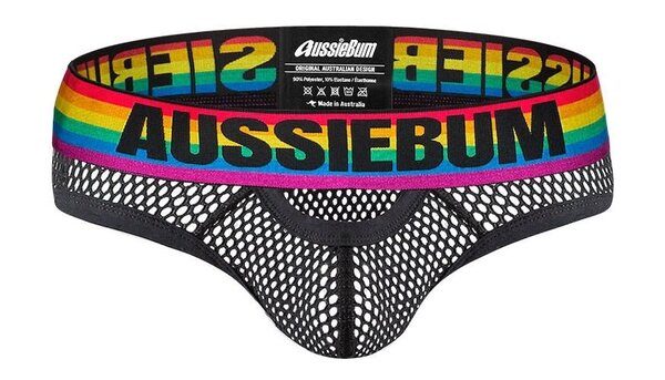 AUSSIEBUM AUSSIEBUM PRIDE MESH BRIEFS