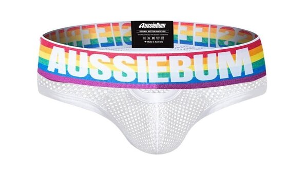 AUSSIEBUM AUSSIEBUM PRIDE MESH BRIEFS