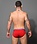 ANDREW CHRISTIAN ALMOST NAKED BAMBOO BRIEF RED