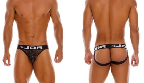 JOR JOR 1481 MAGNUS JOCKSTRAP BLACK