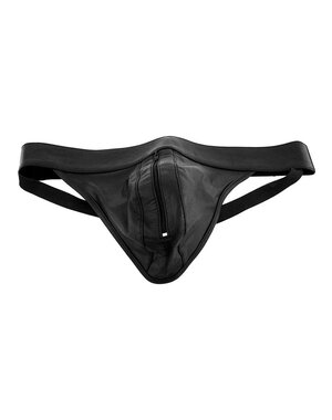 ROUGE ROUGE LEATHER ZIP JOCK
