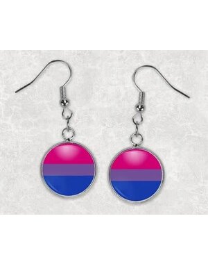  BI PRIDE 12 MM DANGLE EARRINGS