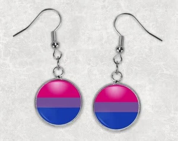 BI PRIDE 12 MM DANGLE EARRINGS