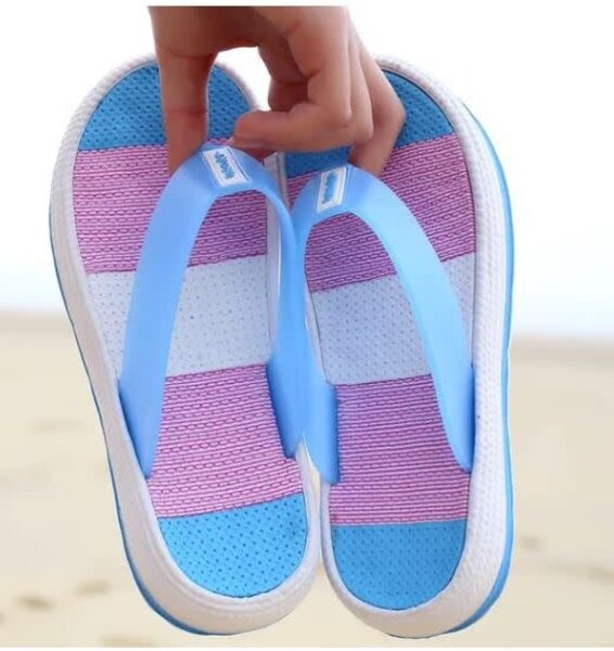 TRANS PRIDE THICK FLIP FLOPS
