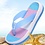 TRANS PRIDE THICK FLIP FLOPS
