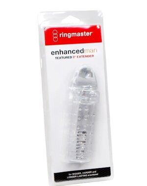 RINGMASTER RINGMASTER ENHANCED MAN TEXTURED EXTENDER 2"