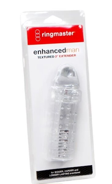 RINGMASTER RINGMASTER ENHANCED MAN TEXTURED EXTENDER 2"