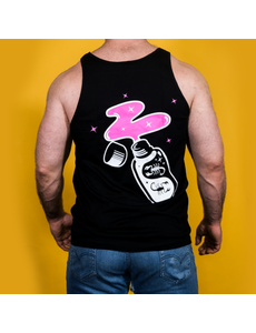 DOUBLE SCORPIO DOUBLE SCORPIO BOTTLE TANK BLACK