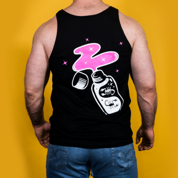 DOUBLE SCORPIO DOUBLE SCORPIO BOTTLE TANK BLACK