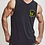 DOUBLE SCORPIO DOUBLE SCORPIO BOTTLE MUSCLE TANK WHITE