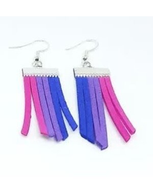  BI PRIDE TASSEL EARRINGS
