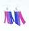 BI PRIDE TASSEL EARRINGS