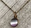 ROUND PENDANT PRIDE FLAG NECKLACE