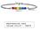 RAINBOW RAINBOW BAR ENAMEL THIN CHAIN BRACELET