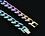 STAINLESS STEEL MULTICOLOR RAINBOW CHAIN LINK BRACELET