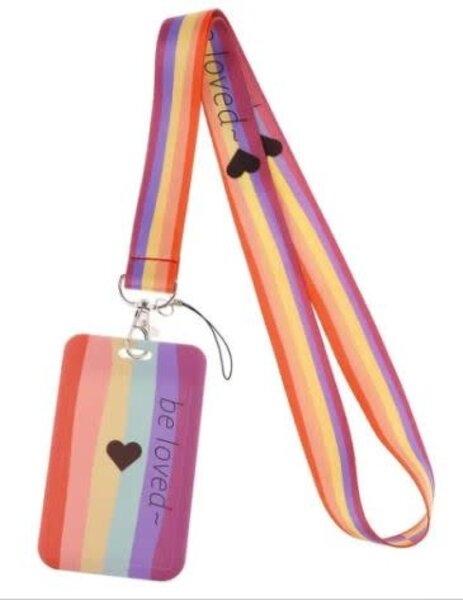PRIDE FLAG MOBILE PHONE LANYARD & CARD COVER