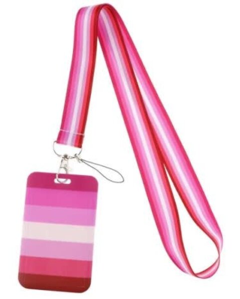 PRIDE FLAG MOBILE PHONE LANYARD & CARD COVER