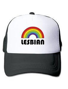  LESBIAN PRIDE WITH RAINBOW ADJUSTABLE CAP