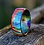 IRIDESCENT OPAL MULTICOLOR RING