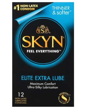  LIFESTYLES SKYN EXTRA LUBE 12 PK