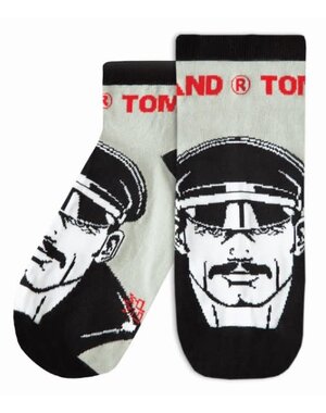 GUMBALL POODLE GUMBALL POODLE TOM OF FINLAND QUARTER CREW SOCKS