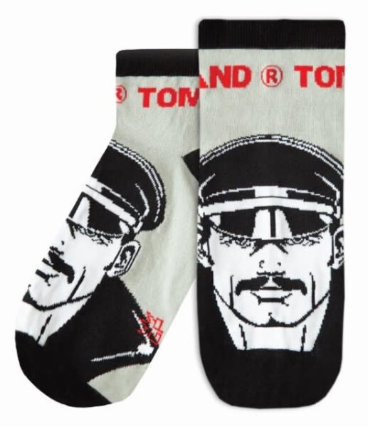 GUMBALL POODLE GUMBALL POODLE TOM OF FINLAND QUARTER CREW SOCKS