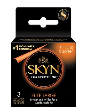  LIFESTYLES SKYN ELITE  LARGE 3PK