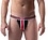 NASTY PIG NASTY PIG XPOSED JOCK STRAP RED/BLACK