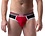 NASTY PIG NASTY PIG XPOSED CLASSIC BRIEF RED/BLACK