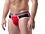 NASTY PIG NASTY PIG XPOSED CLASSIC BRIEF RED/BLACK