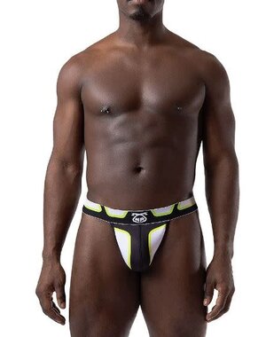 NASTY PIG NASTY PIG INVERS THONG BLACK/ACID LIME
