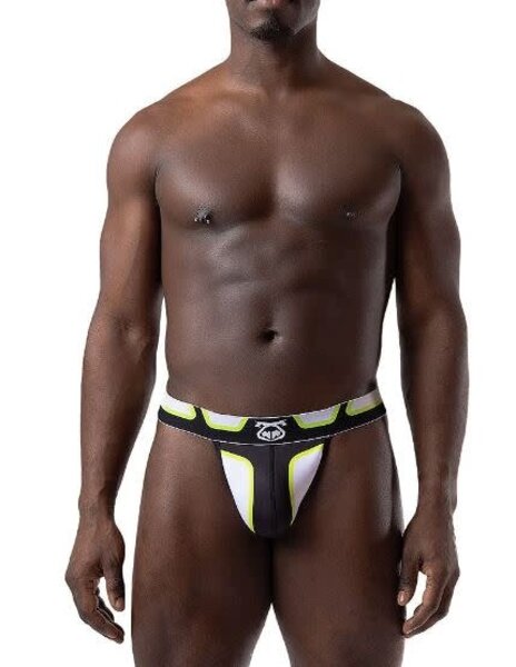 NASTY PIG NASTY PIG INVERS THONG BLACK/ACID LIME