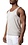 NASTY PIG NASTY PIG REVERS TANK TOP LIGHT HEATHER GREY/BLACK