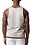 NASTY PIG NASTY PIG REVERS TANK TOP LIGHT HEATHER GREY/BLACK