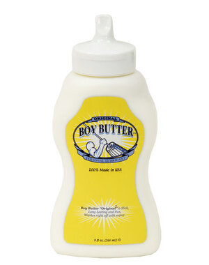 BOY BUTTER LUBES BOY BUTTER SQUEEZE BOTTLE 9oz