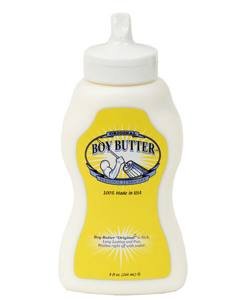 BOY BUTTER LUBES BOY BUTTER SQUEEZE BOTTLE 9oz