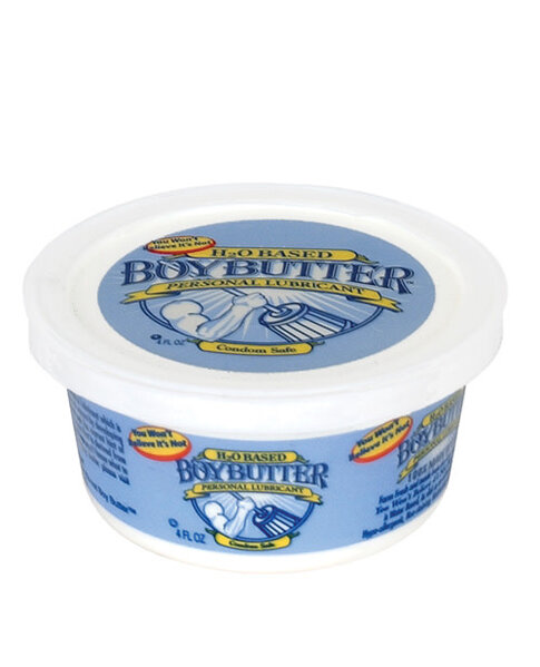 BOY BUTTER LUBES BOY BUTTER H2O TUB 4oz