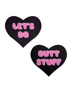 PASTEASE.COM PASTEASE HEARTLET'S DO BUTT STUFF BLACK & PINK
