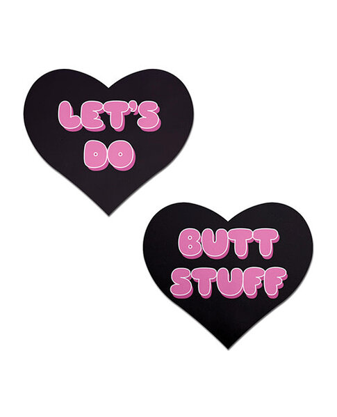 PASTEASE.COM PASTEASE HEARTLET'S DO BUTT STUFF BLACK & PINK