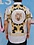 Chuxx CHUXX SHORT SLEEVE BUTTON UP LIONS HEAD