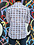 Chuxx CHUXX LONG SLEEVE WHITE WITH IRIDESCENT PLAID