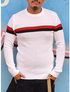Chuxx CHUXX RIBBED CHEST SWEATER WHITE