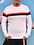 Chuxx CHUXX RIBBED CHEST SWEATER WHITE