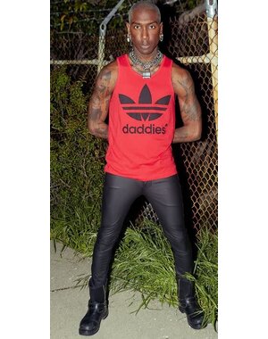 HORSE & HORN HORSE & HORN VINTAGE DADDY BLACK MATTE 4 WAY STRETCH VINYL JEANS