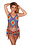 WESTERN FASHION WF RAINBOW CROCHET TOP WITH FRINGES