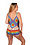 WESTERN FASHION WF RAINBOW CROCHET TOP WITH FRINGES