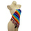 WESTERN FASHION RAINBOW CROCHET HALTER TOP WITH FRINGES