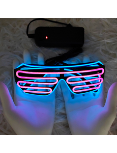 WESTERN FASHION LED FLASH SHUTTER GLASSES